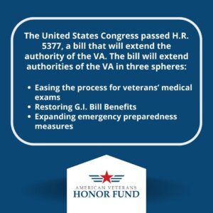 extend authorities of the VA